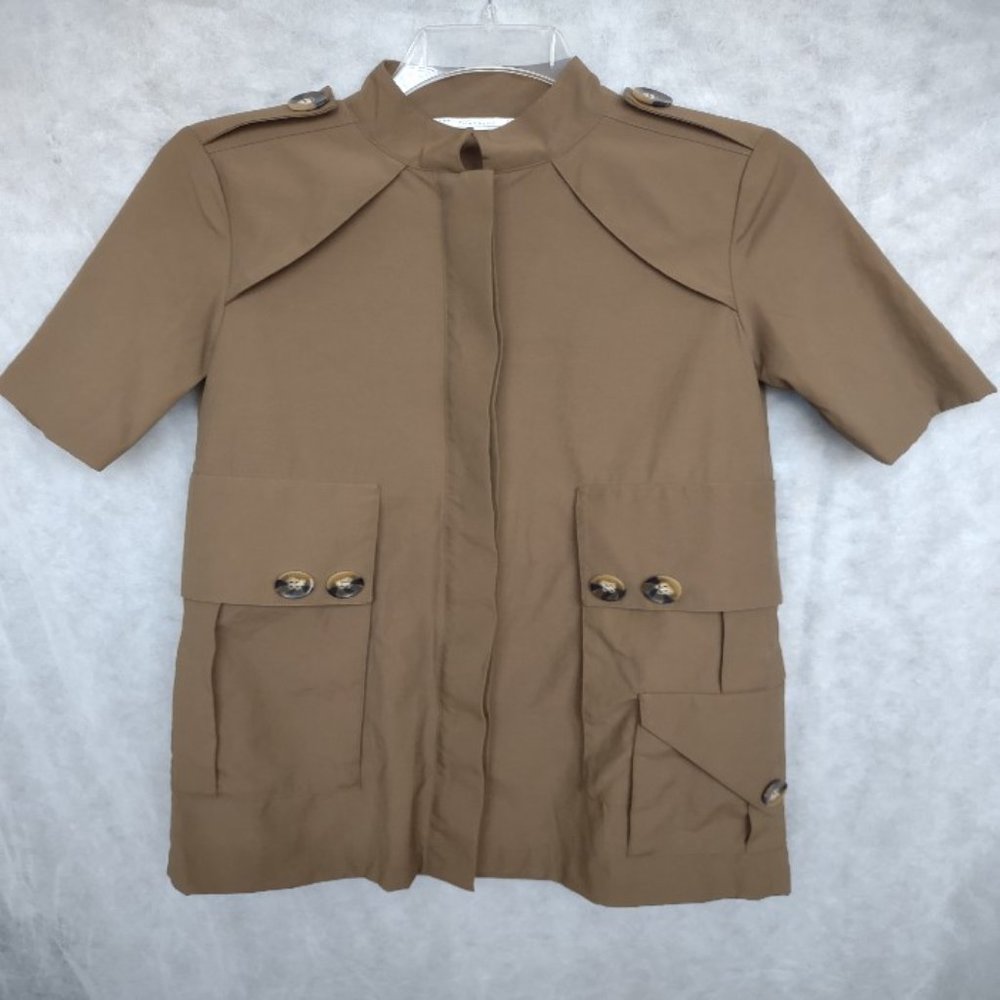 Trafaluc by Zara Short Sleeve Jacket Size Small - Picture 15 of 16